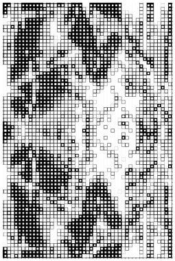 yaratıcı siyah ve beyaz soyut arkaplan.