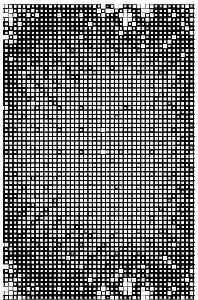 Schwarz Weiß Pixelmuster Hintergrund — Stockvektor