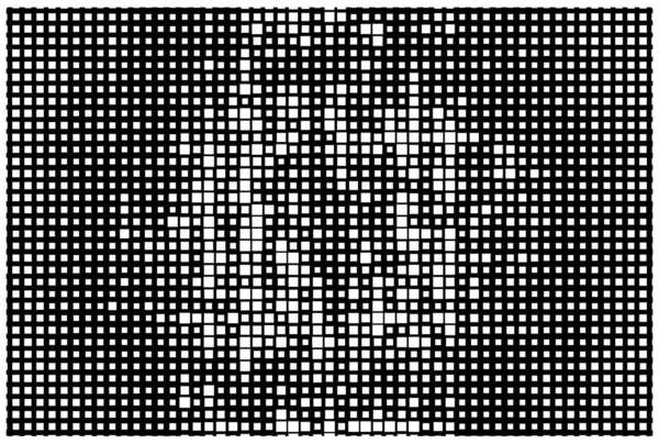 Black White Halftone Pattern Background — Stock Vector