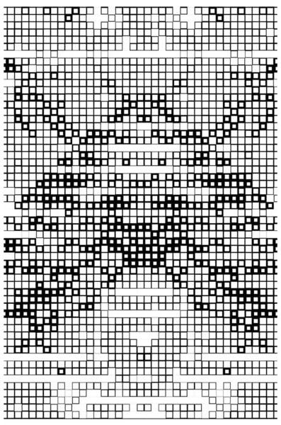 Абстрактный Геометрический Чёрный Пиксельный Фон — стоковый вектор