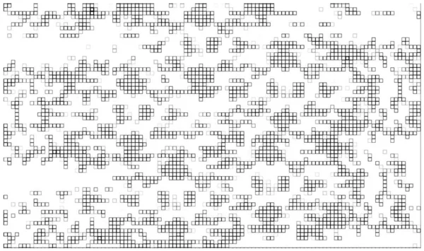 抽象的几何黑色像素背景 — 图库矢量图片