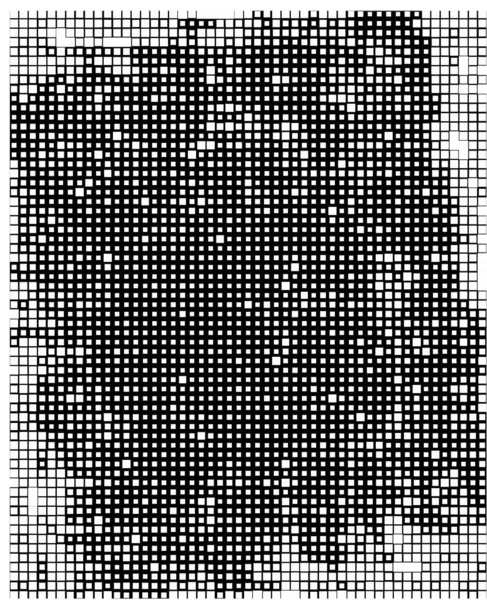 Abstrakte Geometrische Schwarze Pixel Hintergrund — Stockvektor