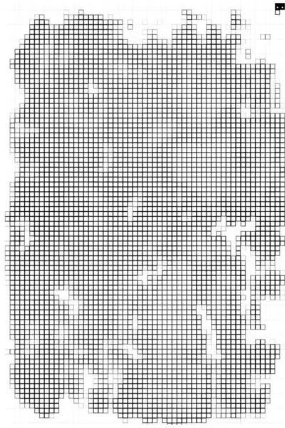 Квадратные Элементы Дизайна Пиксельный Фон — стоковый вектор