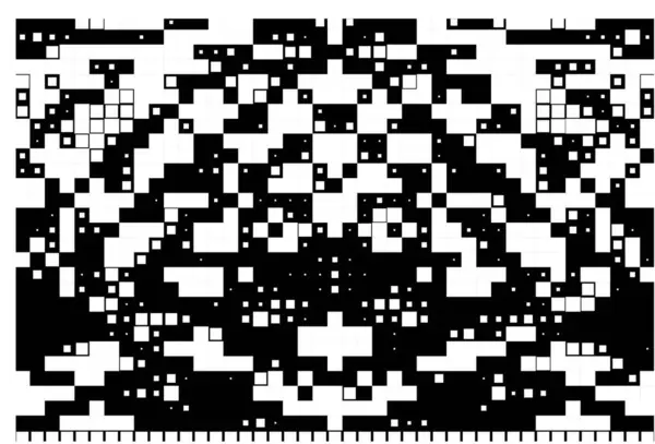 正方形设计元素 马赛克背景 — 图库矢量图片
