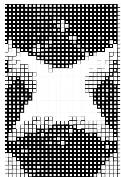 正方形のデザイン要素 モザイクの背景 — ストックベクタ