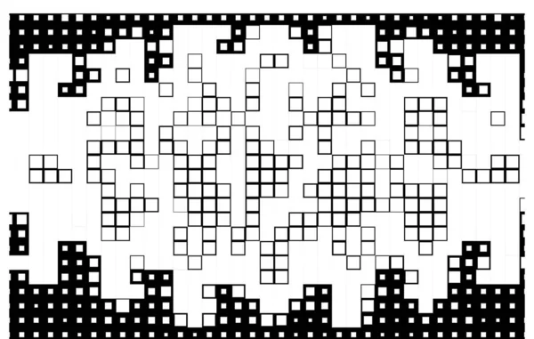 Pixeldesign Elemente Mosaik Hintergrund — Stockvektor