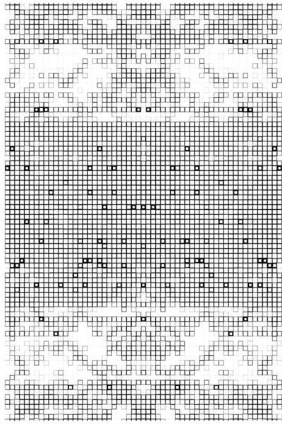 Pixel Design Elements Mosaic Background — Stock Vector