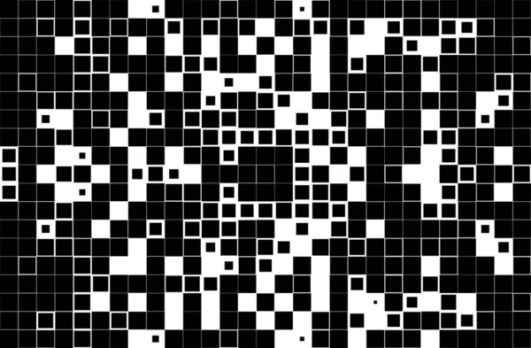 Prvky Návrhu Pixelů Mozaika Pozadí — Stockový vektor