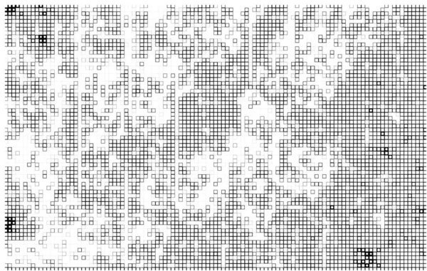 Prvky Návrhu Pixelů Mozaika Pozadí — Stockový vektor