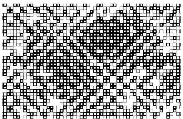 Элементы Дизайна Пикселей Мозаичный Фон — стоковый вектор