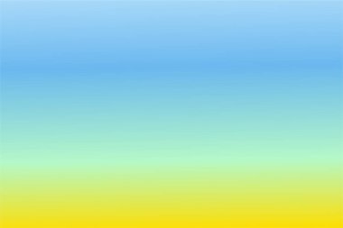 Bebek Mavisi, Turkuaz, Naneli, Altın Renkli Renkli Renkli Soyut Bulanık Gradyan. Yumuşak bulanık arkaplan. Grafik tasarım, afiş ve web için odaklanmış vektör illüstrasyon şablonu