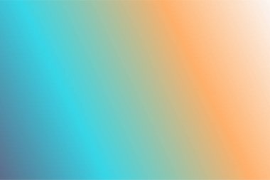 Krem Tangerine Turkuaz Mavi Gri soyut arka plan. Renkli duvar kağıdı, vektör illüstrasyonu