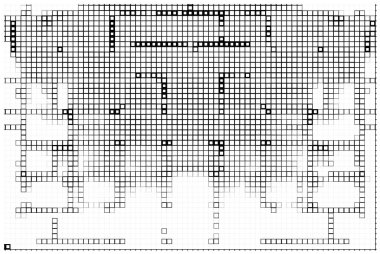 yaratıcı siyah ve beyaz soyut arkaplan.