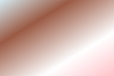 Baby Blue, Burnt Sienna, White, Rosewater renkleriyle renklendirilmiş soyut bulanık arkaplan. Yumuşak bulanık arkaplan. Grafik tasarım, afiş ve web için odaklanmış vektör illüstrasyon şablonu