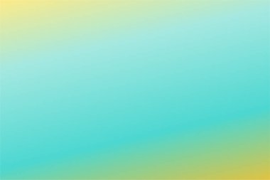 Sarı, Tiffany, Mavi Cyan ve Freesia renkleriyle soyut, bulanık bir arkaplan. Hafifçe bulanık arka plan. Grafik tasarım, afiş ve web için odaklanmış vektör illüstrasyon şablonu