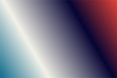 Mavi Grotto, Fildişi, Koyu Mavi, Cinnabar renkleriyle renkli soyut bulanık arkaplan. Yumuşak bulanık arkaplan. Grafik tasarım, afiş ve web için odaklanmış vektör illüstrasyon şablonu