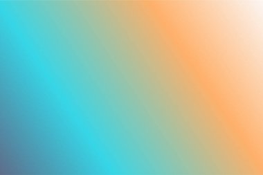 Krem Tangerine Turkuaz Mavi Gri soyut arka plan. Renkli duvar kağıdı, vektör illüstrasyonu