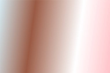 Baby Blue, Burnt Sienna, White, Rosewater renkleriyle renklendirilmiş soyut bulanık arkaplan. Yumuşak bulanık arkaplan. Grafik tasarım, afiş ve web için odaklanmış vektör illüstrasyon şablonu