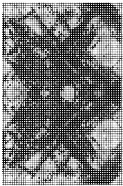  Soyut geometrik siyah beyaz arkaplan. vektör illüstrasyonu.