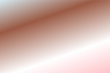 Baby Blue, Burnt Sienna, White, Rosewater renkleriyle renklendirilmiş soyut bulanık arkaplan. Yumuşak bulanık arkaplan. Grafik tasarım, afiş ve web için odaklanmış vektör illüstrasyon şablonu