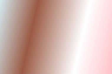 Baby Blue, Burnt Sienna, White, Rosewater renkleriyle renklendirilmiş soyut bulanık arkaplan. Yumuşak bulanık arkaplan. Grafik tasarım, afiş ve web için odaklanmış vektör illüstrasyon şablonu