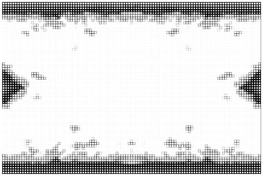  Soyut geometrik siyah beyaz arkaplan. vektör illüstrasyonu.