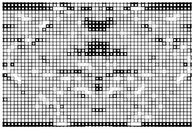  Soyut geometrik siyah beyaz arkaplan. vektör illüstrasyonu.