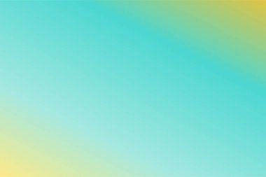 Sarı, Tiffany, Mavi Cyan ve Freesia renkleriyle soyut, bulanık bir arkaplan. Hafifçe bulanık arka plan. Grafik tasarım, afiş ve web için odaklanmış vektör illüstrasyon şablonu