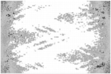  Soyut geometrik siyah beyaz arkaplan. vektör illüstrasyonu.