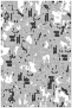  Soyut geometrik siyah beyaz arkaplan. vektör illüstrasyonu.