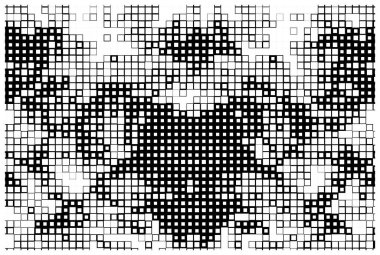  Soyut geometrik siyah beyaz arkaplan. vektör illüstrasyonu.