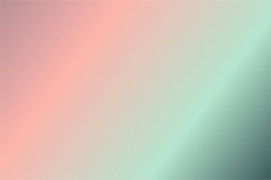 Grafik tasarımınız, pankartınız, web, mor somon rengi Teal Green renkleri ile soyut bulanık renk arkaplanınız için odaklanmış vektör çizim şablonu 