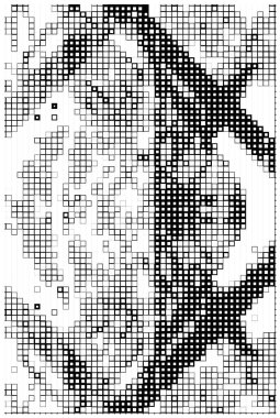 grunge vektörü desenli illüstrasyon