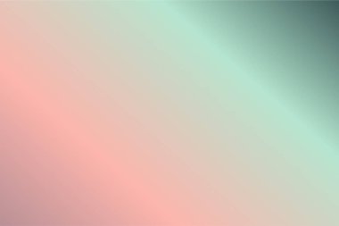 Grafik tasarımınız, pankartınız, web, mor somon rengi Teal Green renkleri ile soyut bulanık renk arkaplanınız için odaklanmış vektör çizim şablonu 