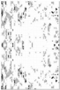 Soyut arkaplan. Monokrom dokusu. Beyaz arkaplanda siyah beyaz çizgiler.