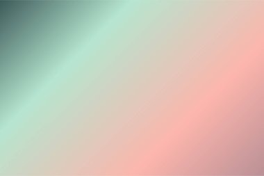 Grafik tasarımınız, pankartınız, web, mor somon rengi Teal Green renkleri ile soyut bulanık renk arkaplanınız için odaklanmış vektör çizim şablonu 
