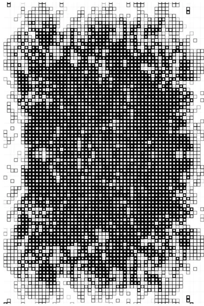 วอลล เปเปอร ลปะส เหล ยมนามธรรม กเซลส ขาวด — ภาพเวกเตอร์สต็อก