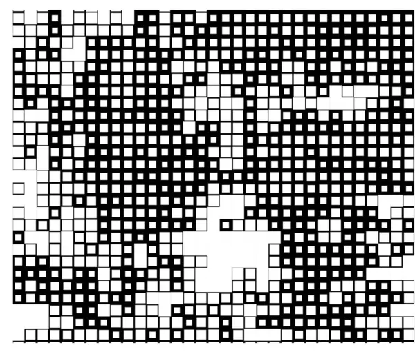 Abstrakt Geometrisk Svart Och Vit Bakgrund Vektor Illustration — Stock vektor
