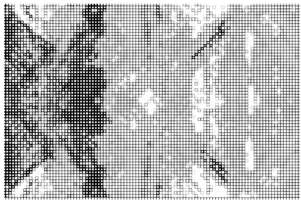 Abstraktní Geometrické Černobílé Pozadí Vektorová Ilustrace — Stockový vektor