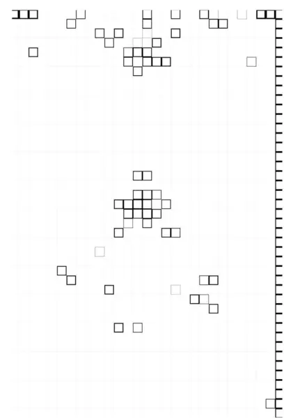 抽象的几何黑白背景 矢量说明 — 图库矢量图片
