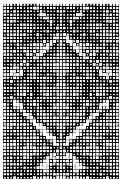 Abstrakte Geometrische Schwarz Weiß Hintergrund Vektorillustration — Stockvektor