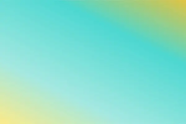 Цветной Абстрактный Размытый Градиентный Фон Жёлтым Тиффани Синим Фризским Цветами — стоковый вектор