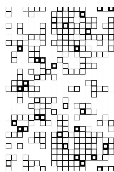 Fondo Geométrico Abstracto Blanco Negro Ilustración Vectorial — Vector de stock