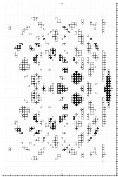 Fekete Fehér Pixelekkel Tapéta Elvont Terek Művészet — Stock Vector