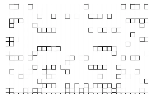 正方形图标象素象素马赛克图 — 图库矢量图片