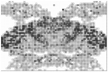 Soyut siyah ve beyaz grunge monokrom arkaplanı