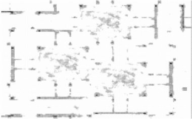 soyut pikselli arkaplan. monokrom dokusu. Siyah beyaz arka plan. kalıp arkaplanı 