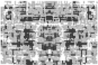 soyut pikselli arkaplan. monokrom dokusu. Siyah beyaz arka plan. kalıp arkaplanı 