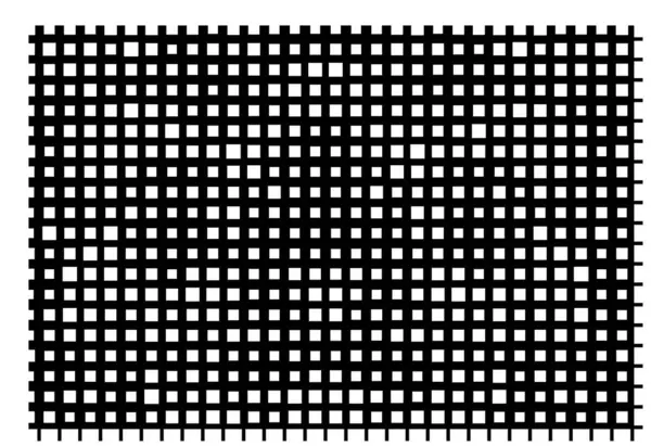 Пиксельная Мозаика Основе Квадратной Иконки Черный Белый Абстрактный Фон — стоковый вектор