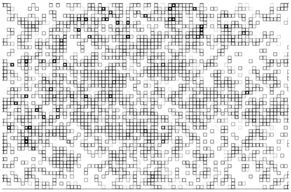 Fondo Pixelado Abstracto Textura Monocromática Fondo Texturizado Blanco Negro Fondo — Archivo Imágenes Vectoriales
